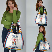 Native American Love Grocery Bag Dream Catcher With Angel Wings