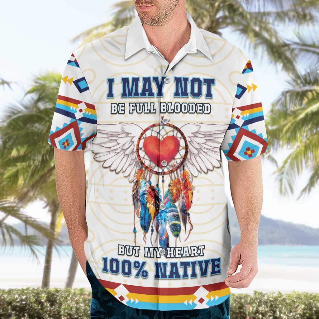 Native American Love Hawaiian Shirt Dream Catcher With Angel Wings