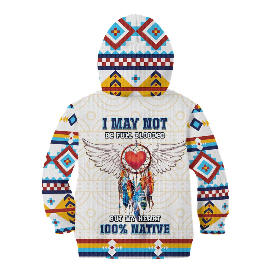Native American Love Kid Hoodie Dream Catcher With Angel Wings