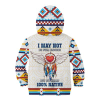 Native American Love Kid Hoodie Dream Catcher With Angel Wings