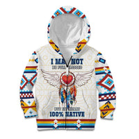 Native American Love Kid Hoodie Dream Catcher With Angel Wings