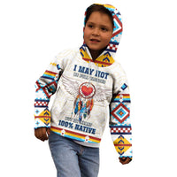 Native American Love Kid Hoodie Dream Catcher With Angel Wings