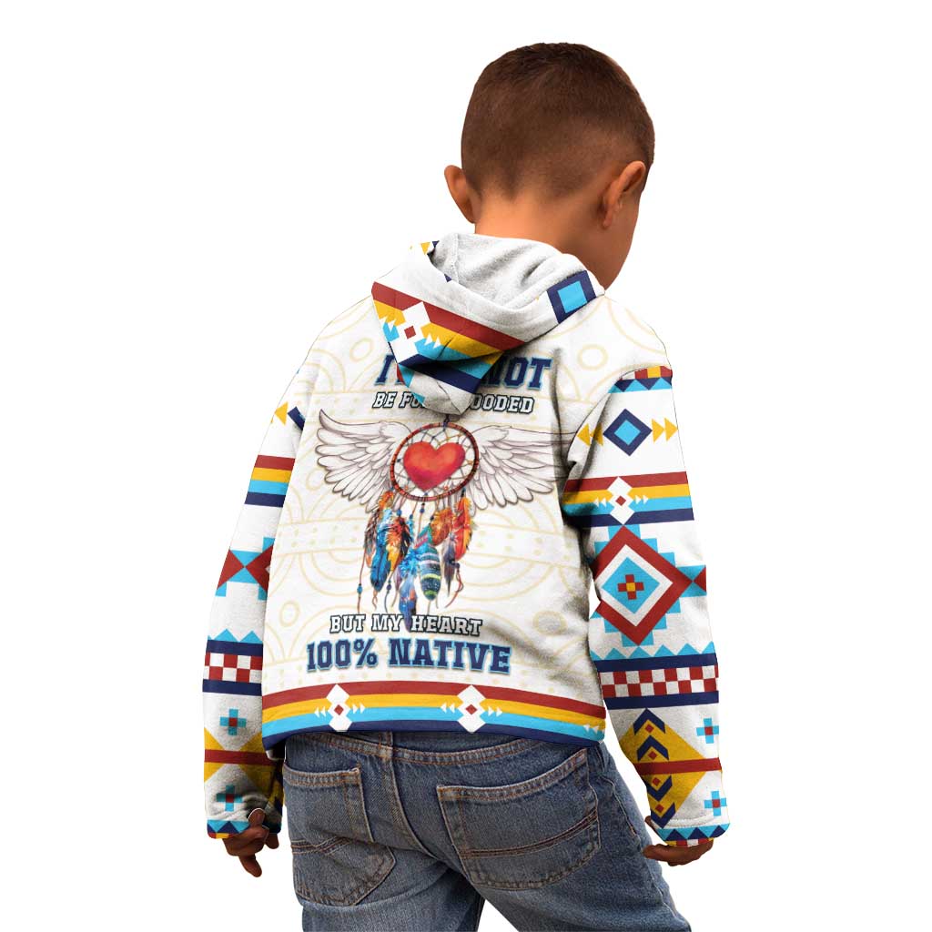 Native American Love Kid Hoodie Dream Catcher With Angel Wings