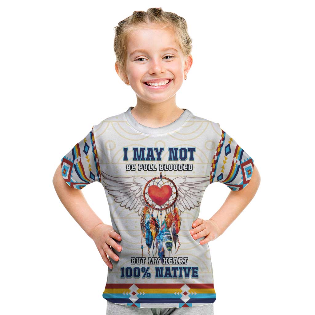 Native American Love Kid T Shirt Dream Catcher With Angel Wings