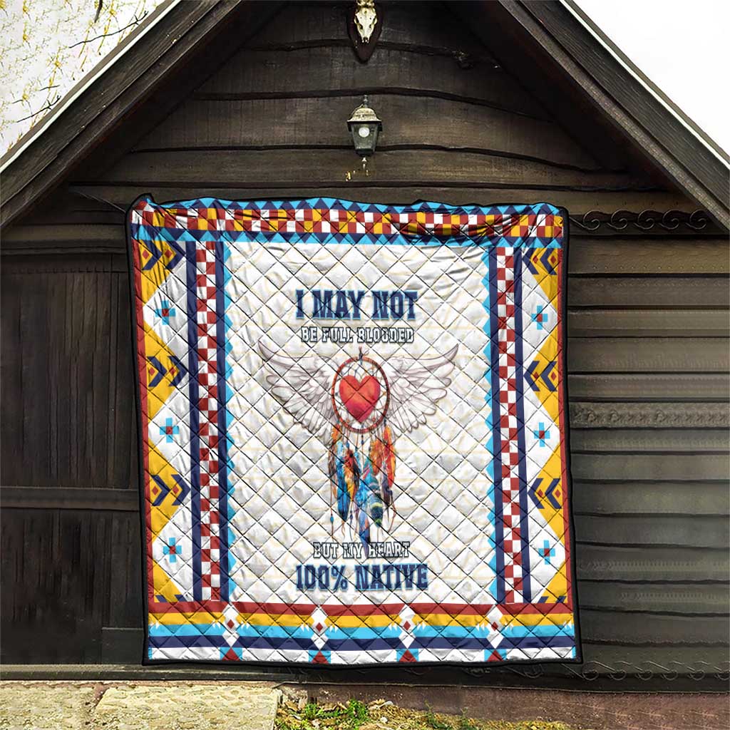 Native American Love Quilt Dream Catcher With Angel Wings