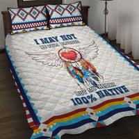 Native American Love Quilt Bed Set Dream Catcher With Angel Wings