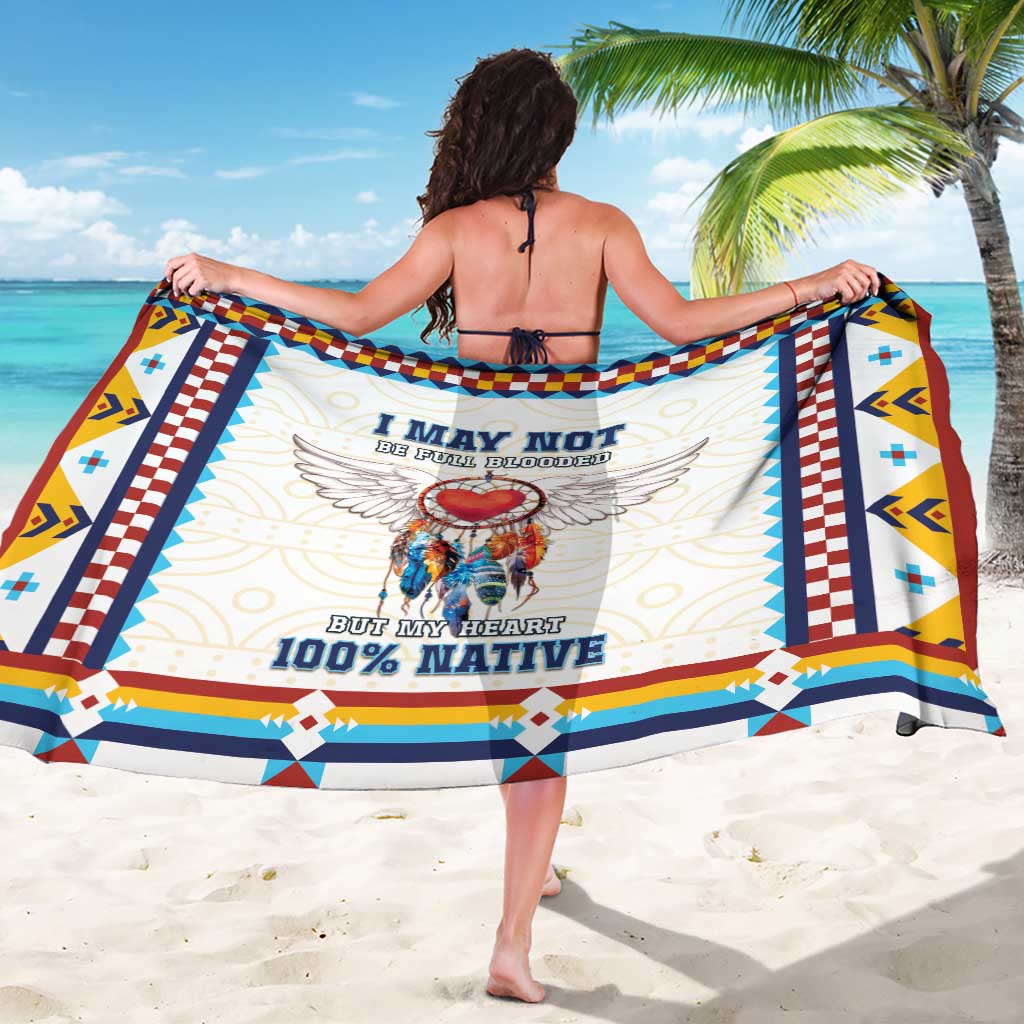 Native American Love Sarong Dream Catcher With Angel Wings