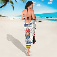 Native American Love Sarong Dream Catcher With Angel Wings
