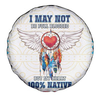 Native American Love Spare Tire Cover Dream Catcher With Angel Wings