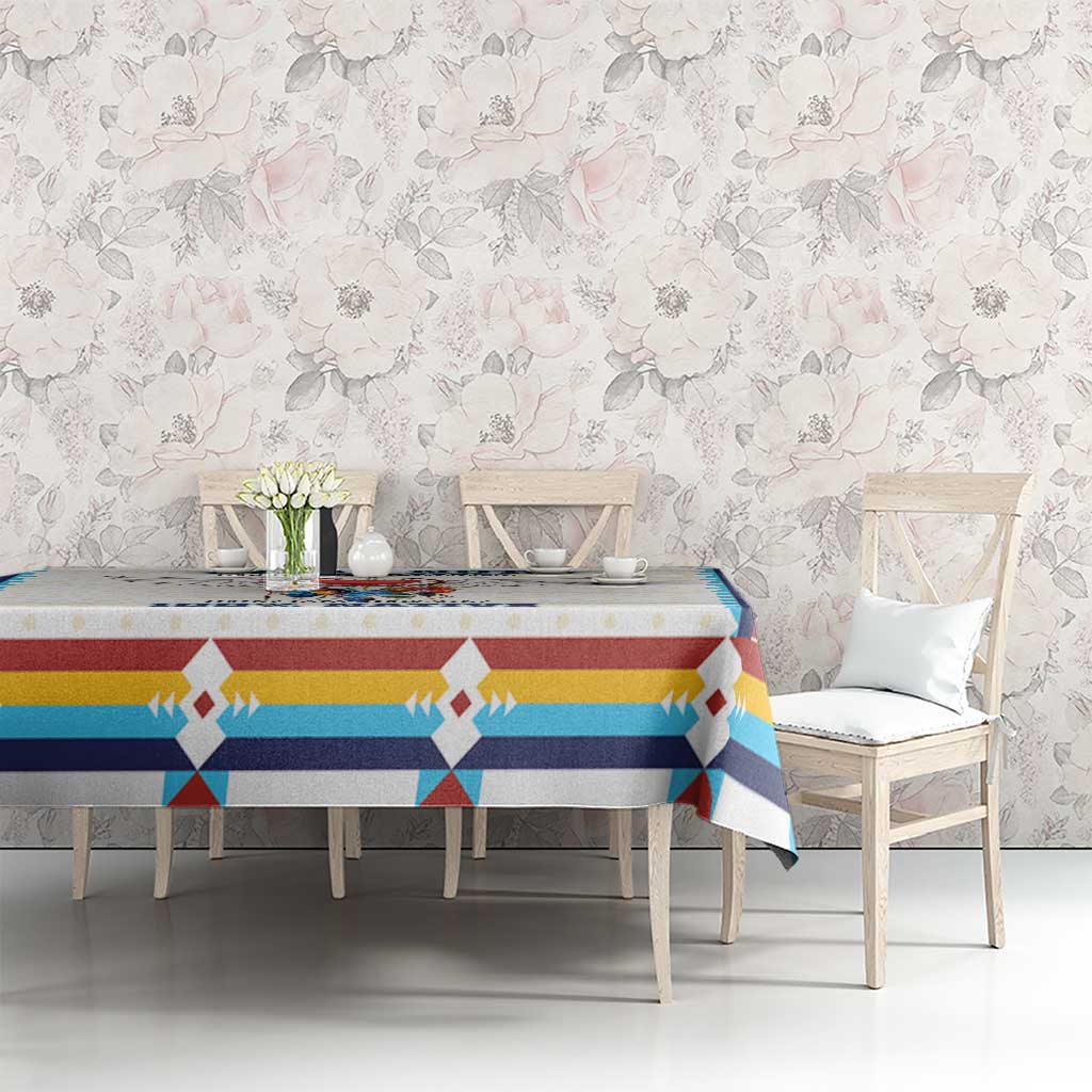 Native American Love Tablecloth Dream Catcher With Angel Wings