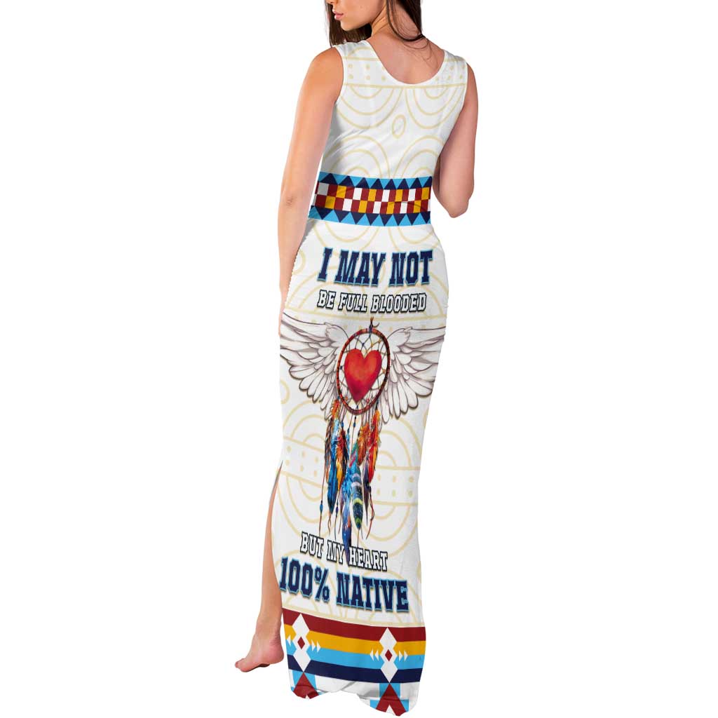 Native American Love Tank Maxi Dress Dream Catcher With Angel Wings