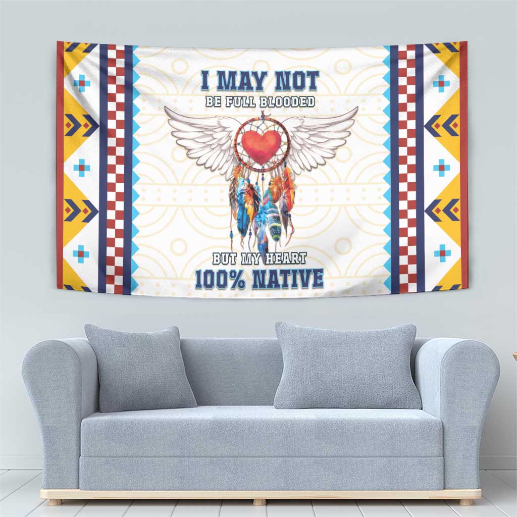 Native American Love Tapestry Dream Catcher With Angel Wings