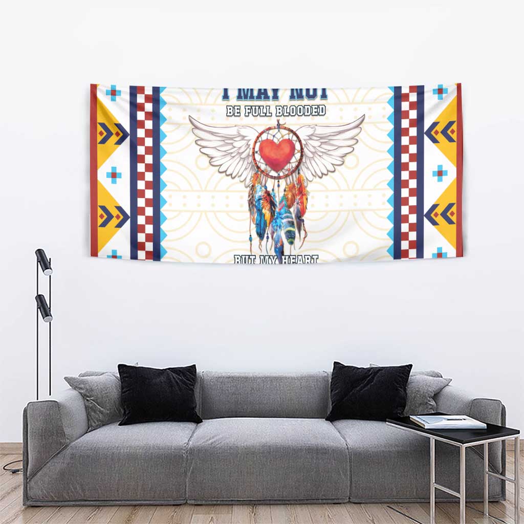 Native American Love Tapestry Dream Catcher With Angel Wings
