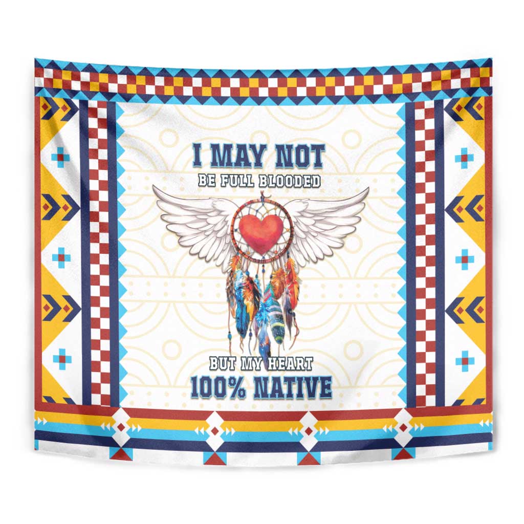 Native American Love Tapestry Dream Catcher With Angel Wings