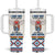 Native American Love Tumbler With Handle Dream Catcher With Angel Wings