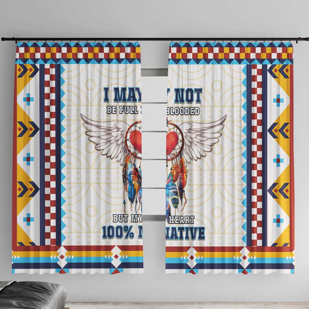 Native American Love Window Curtain Dream Catcher With Angel Wings