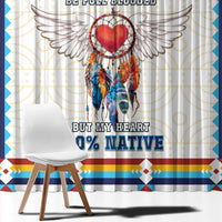Native American Love Window Curtain Dream Catcher With Angel Wings