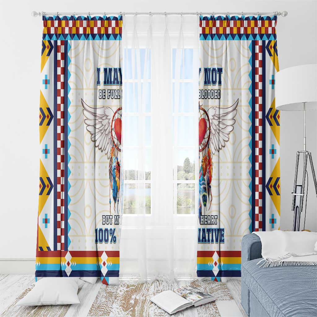 Native American Love Window Curtain Dream Catcher With Angel Wings