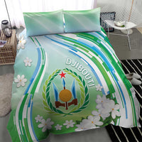 Djibouti Bedding Set Jabuuti Emblem With Jasmine