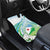 Djibouti Car Mats Jabuuti Emblem With Jasmine