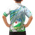 Personalised Djibouti Family Matching Short Sleeve Bodycon Dress and Hawaiian Shirt Jabuuti Emblem With Jasmine