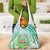 Djibouti Grocery Bag Jabuuti Emblem With Jasmine
