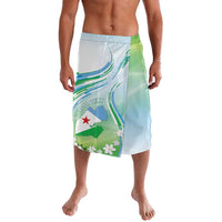 Personalised Djibouti Lavalava Jabuuti Emblem With Jasmine