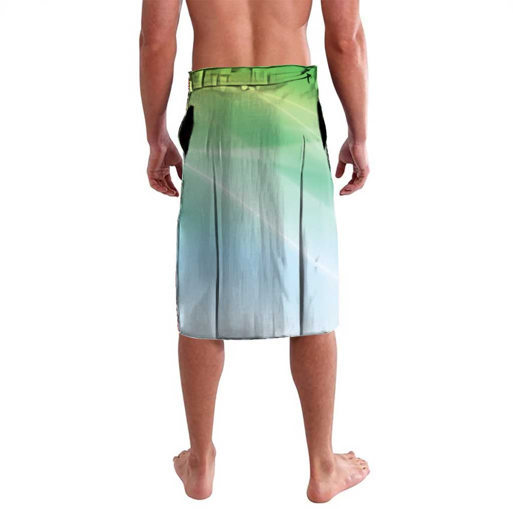 Personalised Djibouti Lavalava Jabuuti Emblem With Jasmine