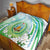 Djibouti Quilt Jabuuti Emblem With Jasmine