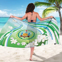 Djibouti Sarong Jabuuti Emblem With Jasmine