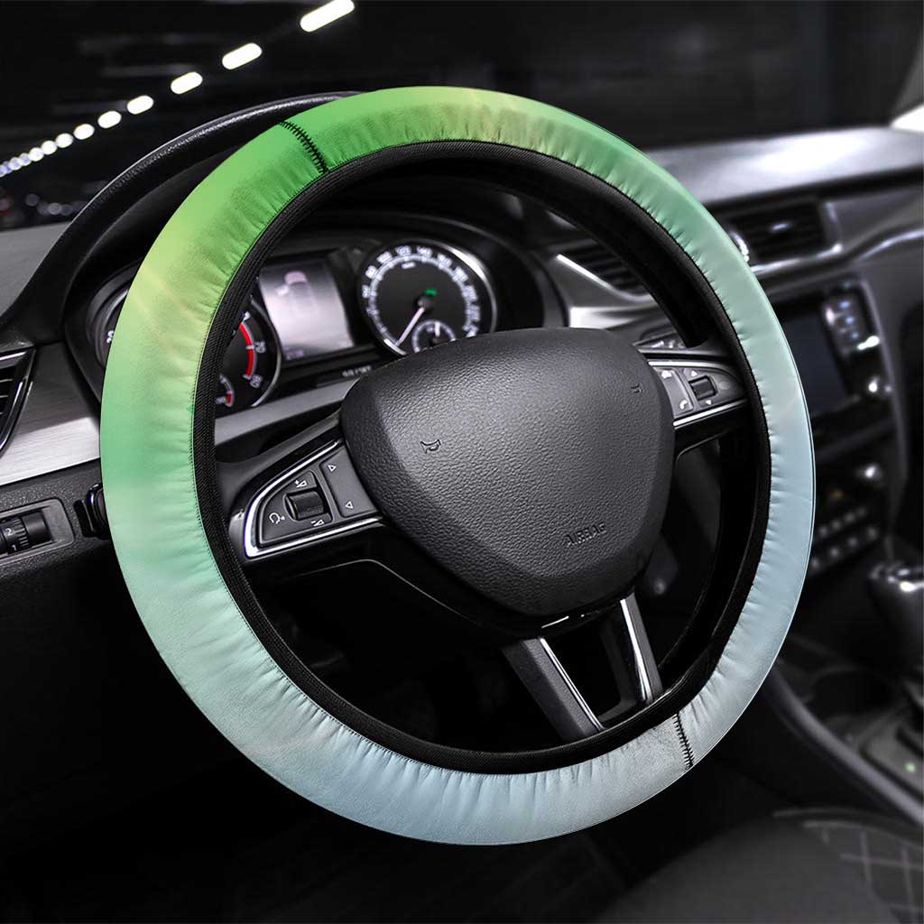 Djibouti Steering Wheel Cover Jabuuti Emblem With Jasmine