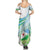 Personalised Djibouti Summer Maxi Dress Jabuuti Emblem With Jasmine