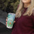 Personalised Djibouti Tumbler Cup Jabuuti Emblem With Jasmine