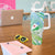 Personalised Djibouti Tumbler With Handle Jabuuti Emblem With Jasmine