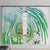 Djibouti Window Curtain Jabuuti Emblem With Jasmine
