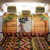 Dear Black Girl Back Car Seat Cover African Black Women Pride