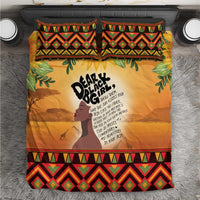Dear Black Girl Bedding Set African Black Women Pride