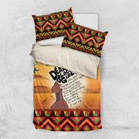 Dear Black Girl Bedding Set African Black Women Pride