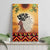 Dear Black Girl Canvas Wall Art African Black Women Pride
