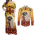 Dear Black Girl Couples Matching Off Shoulder Maxi Dress and Long Sleeve Button Shirt African Black Women Pride