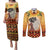 Dear Black Girl Couples Matching Puletasi and Long Sleeve Button Shirt African Black Women Pride