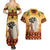 Dear Black Girl Couples Matching Summer Maxi Dress and Hawaiian Shirt African Black Women Pride