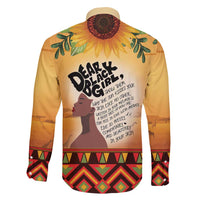 Dear Black Girl Family Matching Mermaid Dress and Hawaiian Shirt African Black Women Pride