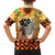 Dear Black Girl Family Matching Off The Shoulder Long Sleeve Dress and Hawaiian Shirt African Black Women Pride
