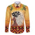 Dear Black Girl Family Matching Off The Shoulder Long Sleeve Dress and Hawaiian Shirt African Black Women Pride