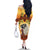 Dear Black Girl Family Matching Off The Shoulder Long Sleeve Dress and Hawaiian Shirt African Black Women Pride