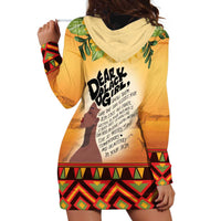 Dear Black Girl Hoodie Dress African Black Women Pride
