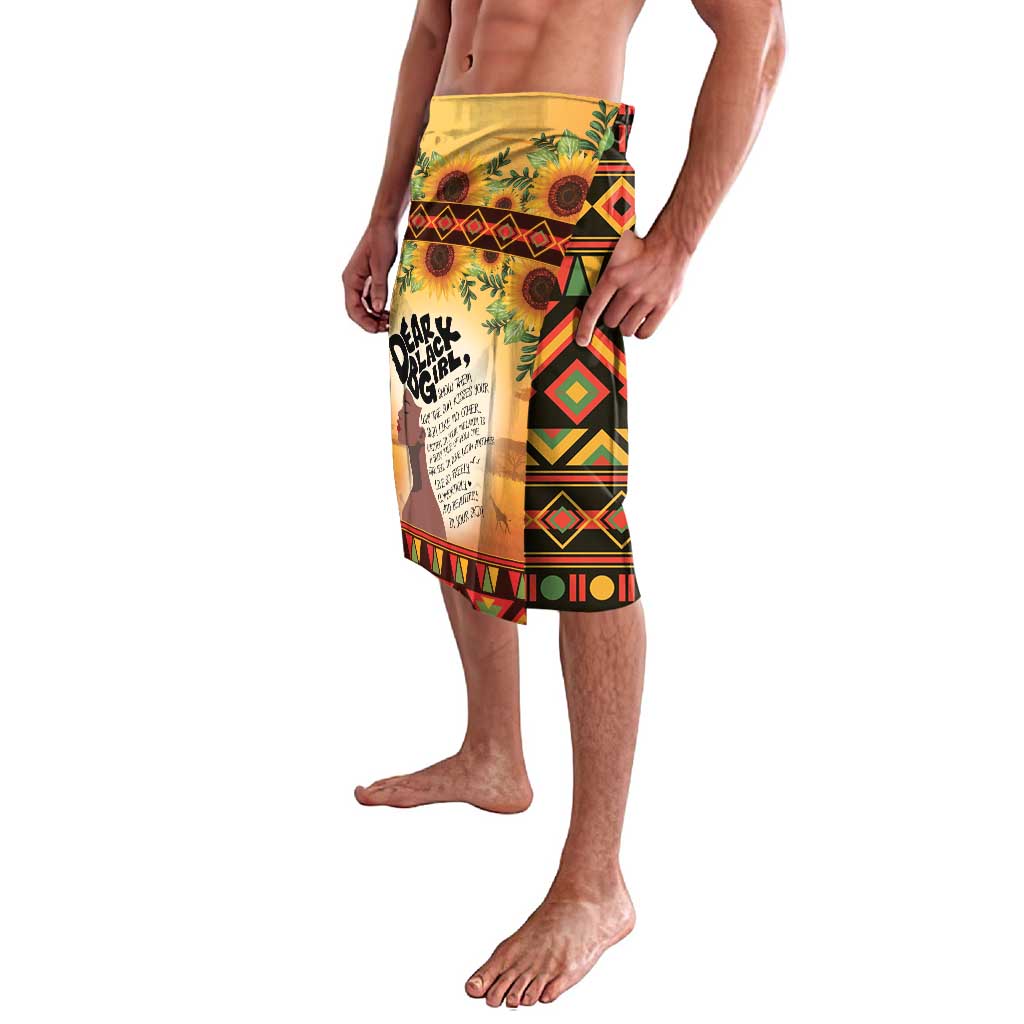 Dear Black Girl Lavalava African Black Women Pride