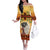 Dear Black Girl Off The Shoulder Long Sleeve Dress African Black Women Pride