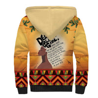 Dear Black Girl Sherpa Hoodie African Black Women Pride